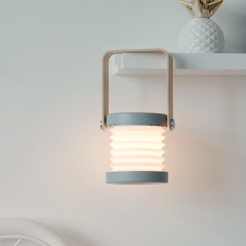 Foldable Touch LED Night Light – USB Rechargeable Reading Lamp