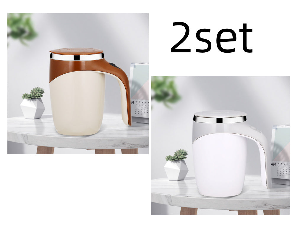Rechargeable Automatic Stirring Cup – Magnetic Electric Mixer Mug