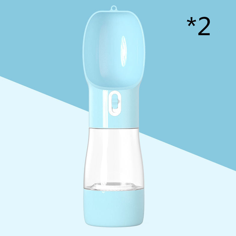 Traveling Out Portable Dog Water Dispenser blue skies
