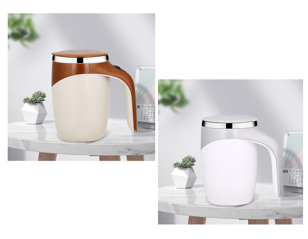 Rechargeable Automatic Stirring Cup – Magnetic Electric Mixer Mug