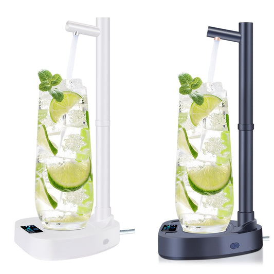 Automatic Water Dispenser with Stand – Rechargeable Desktop Bottle Pump