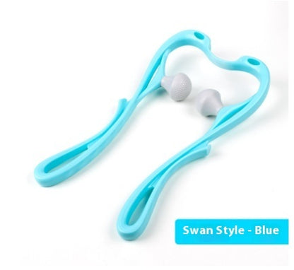 Manual Six-Wheel Neck Massager – Multifunctional Relief Roller