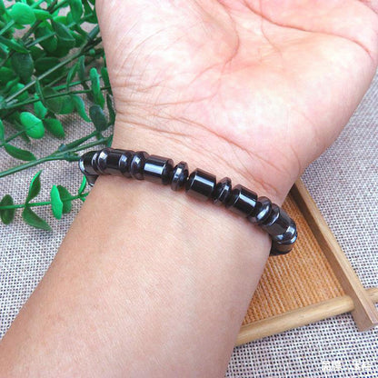 Magnetic Weight Loss Bracelet for Women & Men – Pentagram Stone Therapy Jewelry for Slimming & Pain Relief