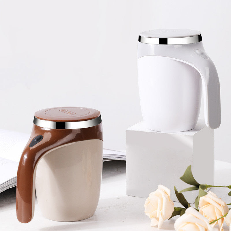 Rechargeable Automatic Stirring Cup – Magnetic Electric Mixer Mug