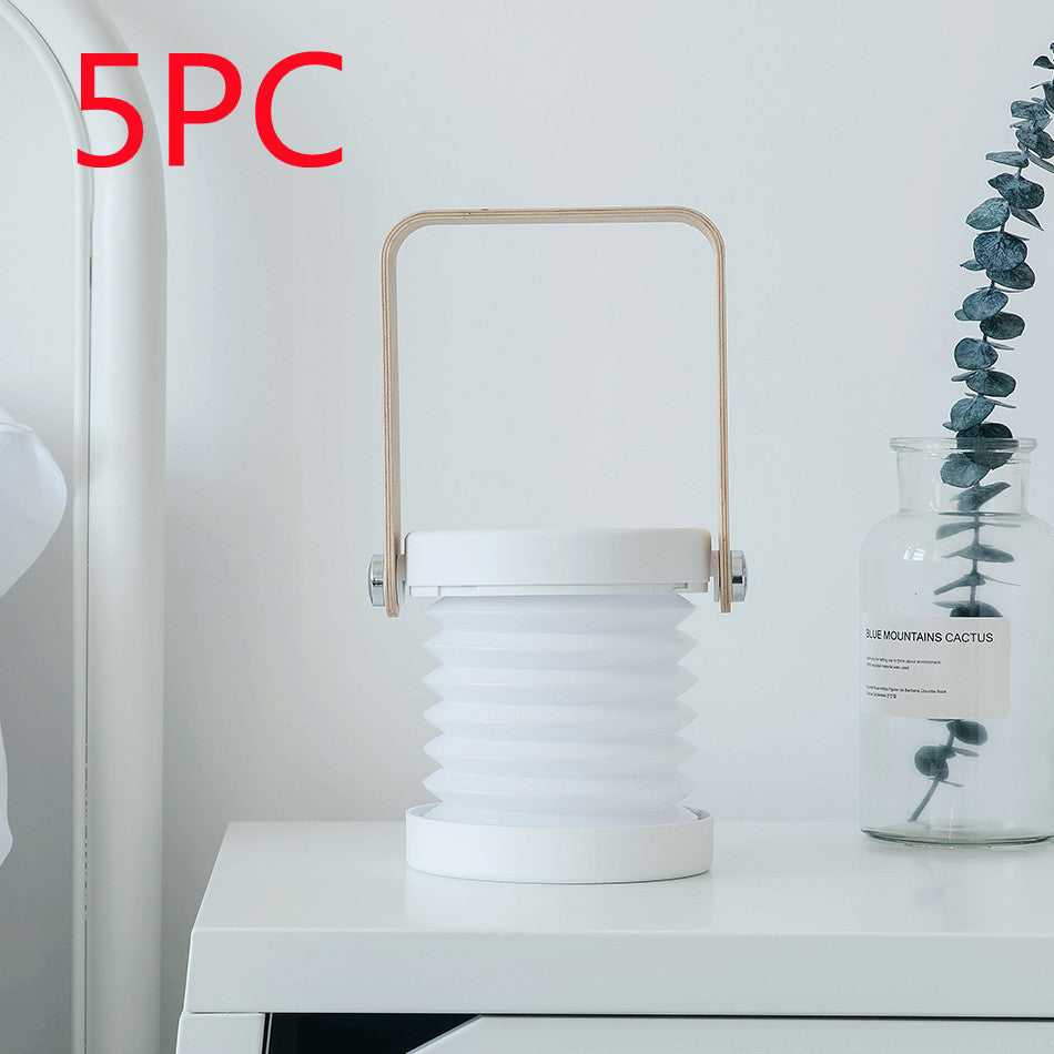 Foldable Touch LED Night Light – USB Rechargeable Reading Lamp