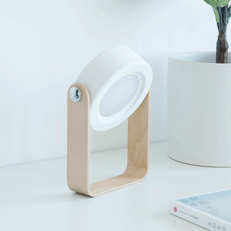 Foldable Touch LED Night Light – USB Rechargeable Reading Lamp