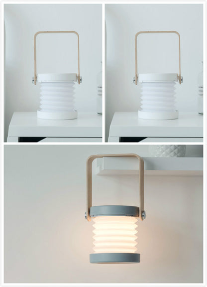 Foldable Touch LED Night Light – USB Rechargeable Reading Lamp