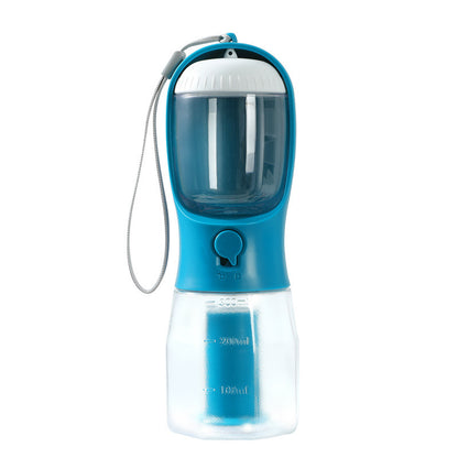 Dog Water Cup Drinking Food Garbage Bag Three-in-one Portable Small Multi-functional