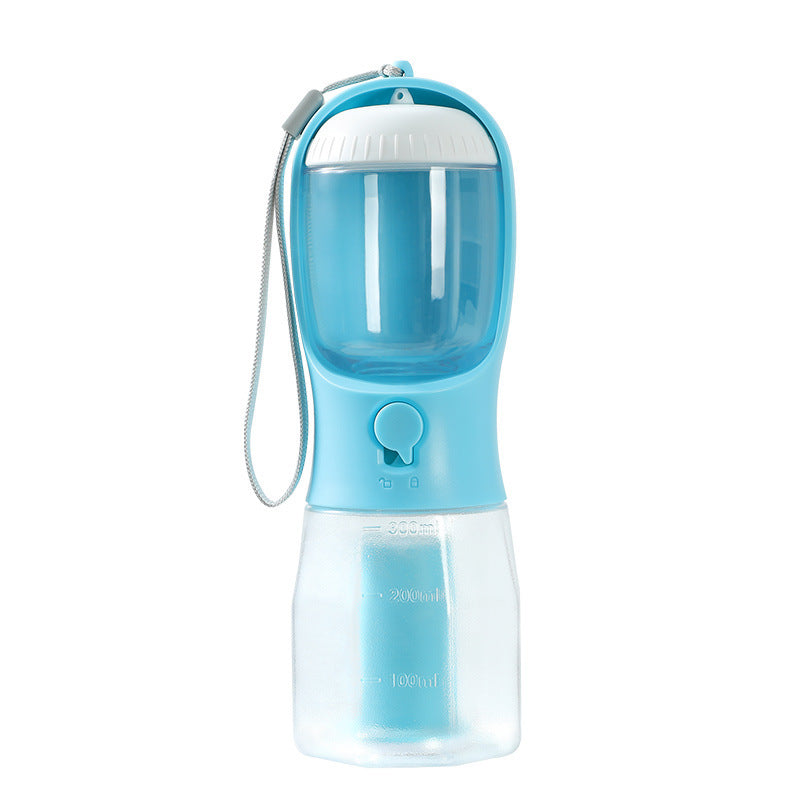 Dog Water Cup Drinking Food Garbage Bag Three-in-one Portable Small Multi-functional