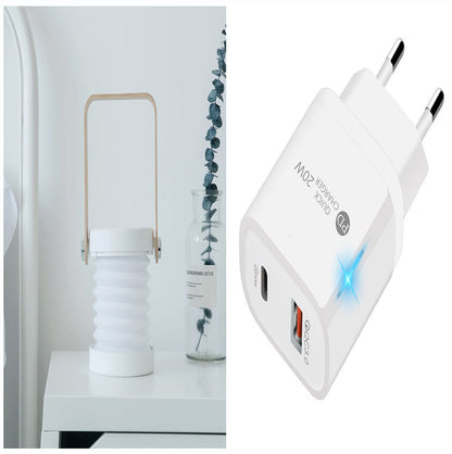 Foldable Touch LED Night Light – USB Rechargeable Reading Lamp