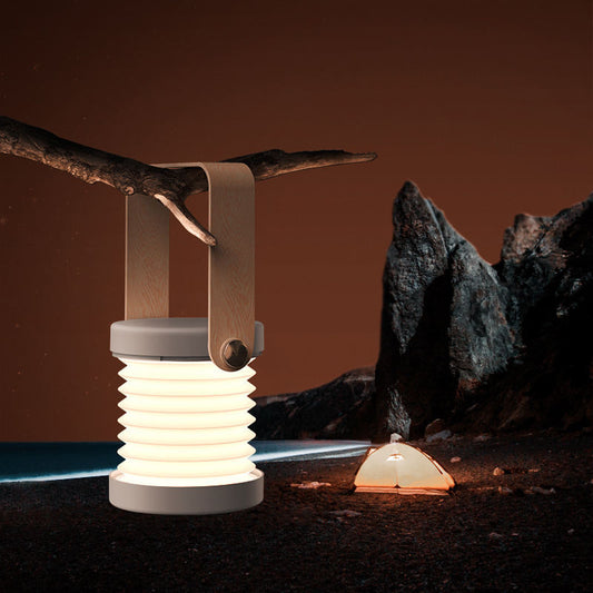 Foldable Touch LED Night Light – USB Rechargeable Reading Lamp