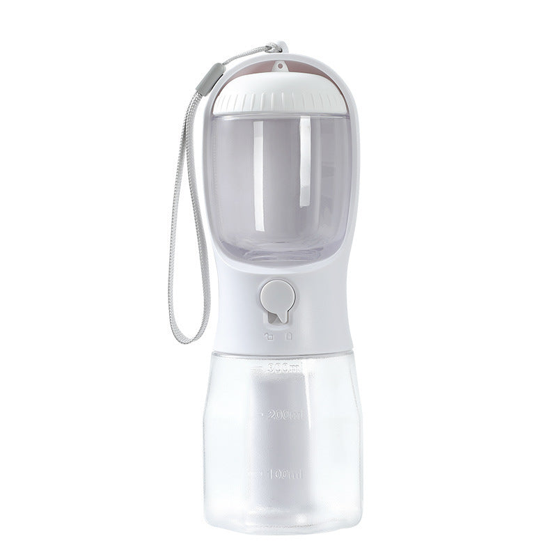 Dog Water Cup Drinking Food Garbage Bag Three-in-one Portable Small Multi-functional