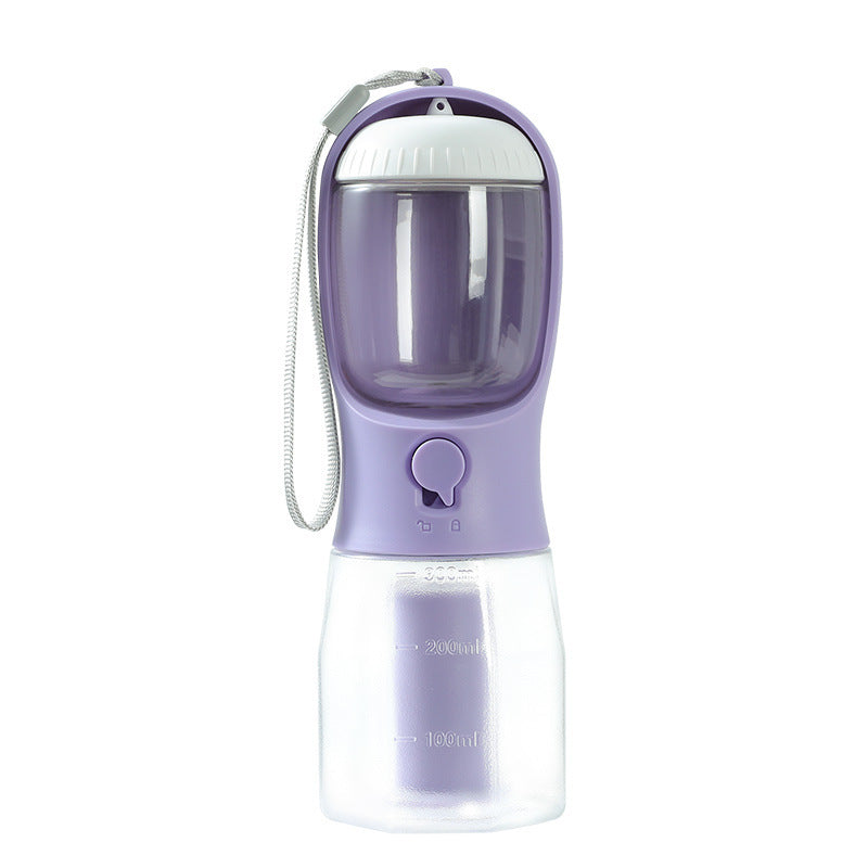 Dog Water Cup Drinking Food Garbage Bag Three-in-one Portable Small Multi-functional