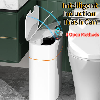 Smart Trash Can with Lid – Automatic Induction Bin for Bedroom, Kitchen & Car