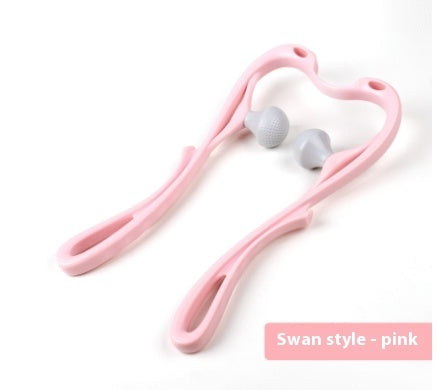 Manual Six-Wheel Neck Massager – Multifunctional Relief Roller