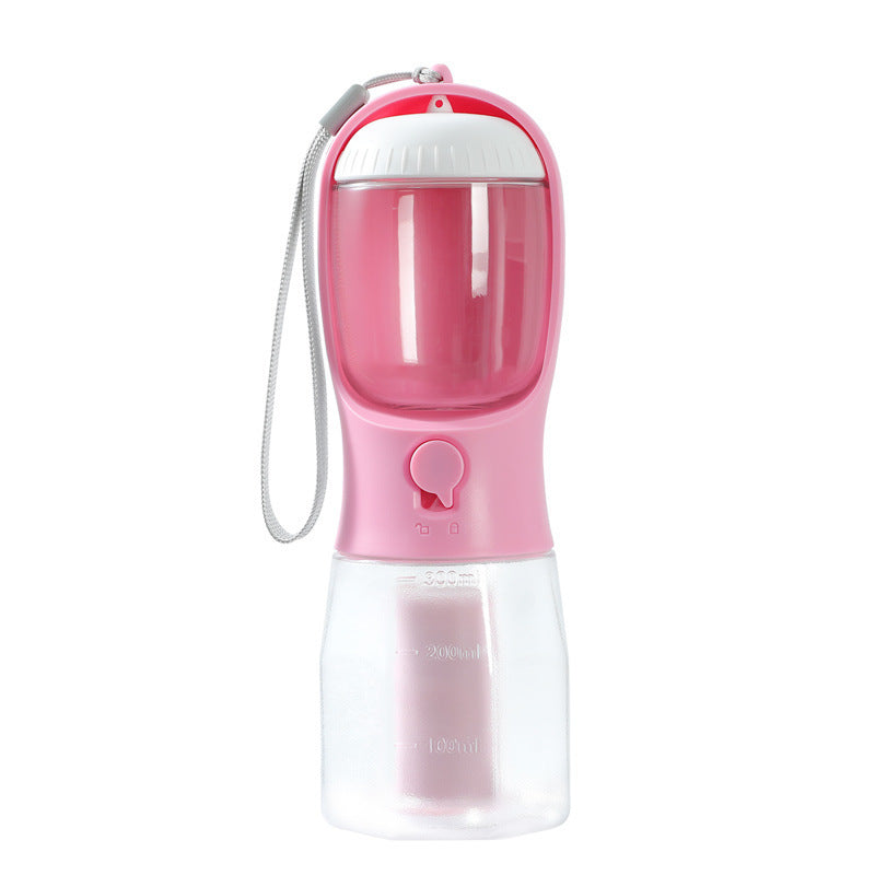 Dog Water Cup Drinking Food Garbage Bag Three-in-one Portable Small Multi-functional