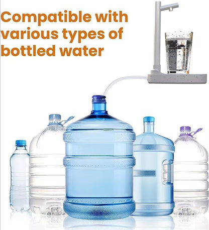 Automatic Water Dispenser with Stand – Rechargeable Desktop Bottle Pump