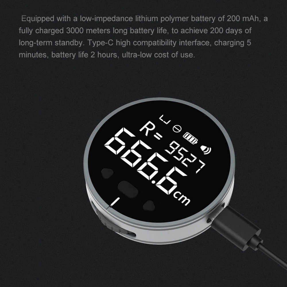 Digital Measuring Ruler – High-Precision LCD Electronic Tape Measure
