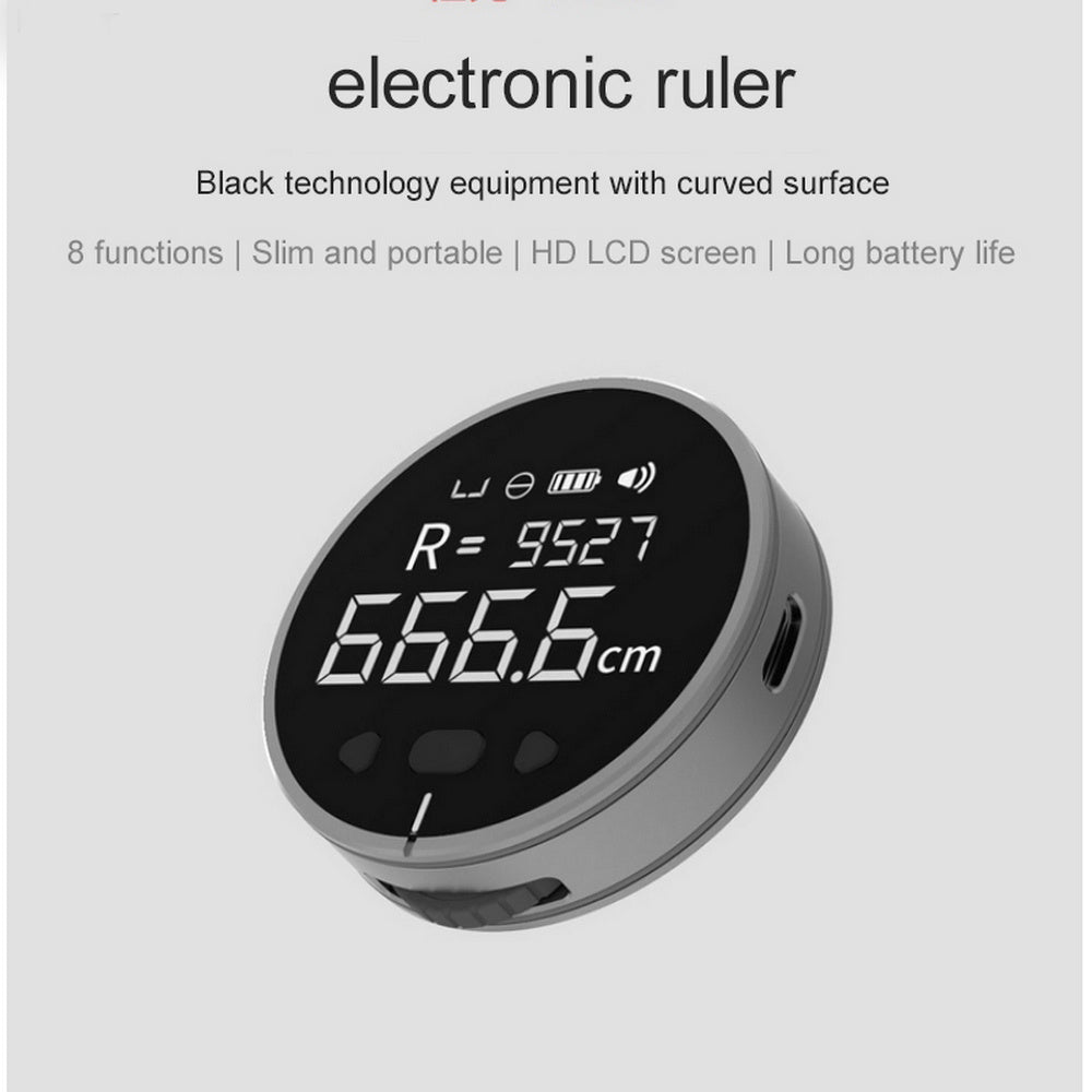 Digital Measuring Ruler – High-Precision LCD Electronic Tape Measure